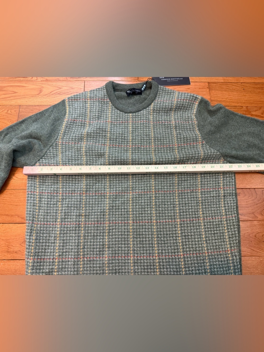Hawick Knitwear 100% Lambswool Sweater NWT - Picture 6 of 6